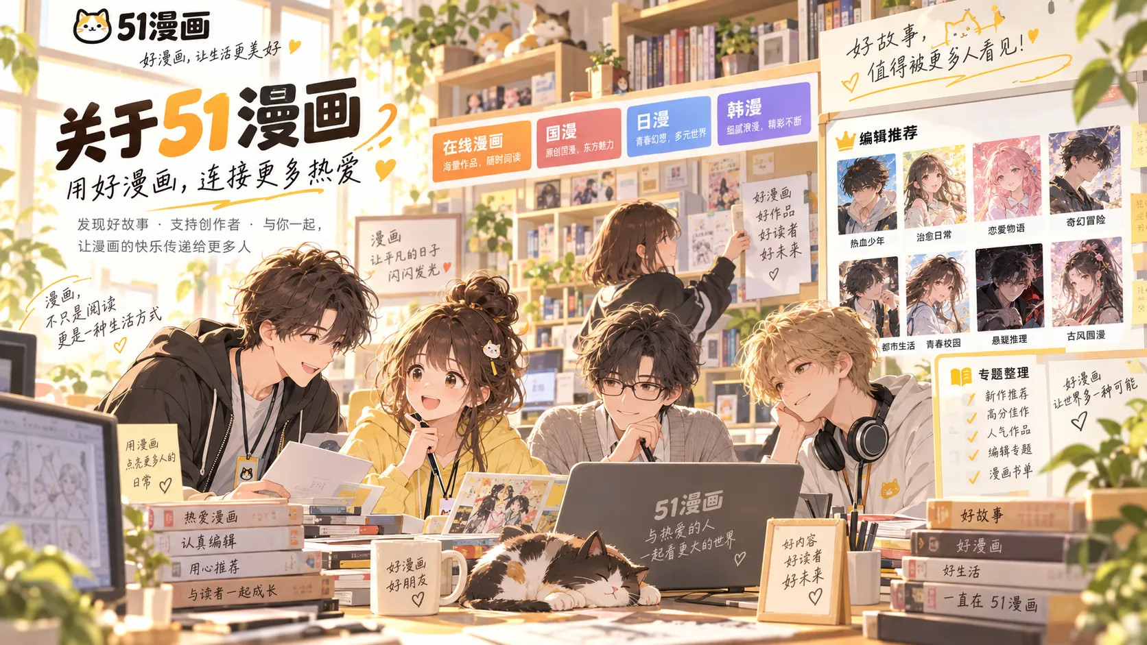 策划部不下班漫画封面