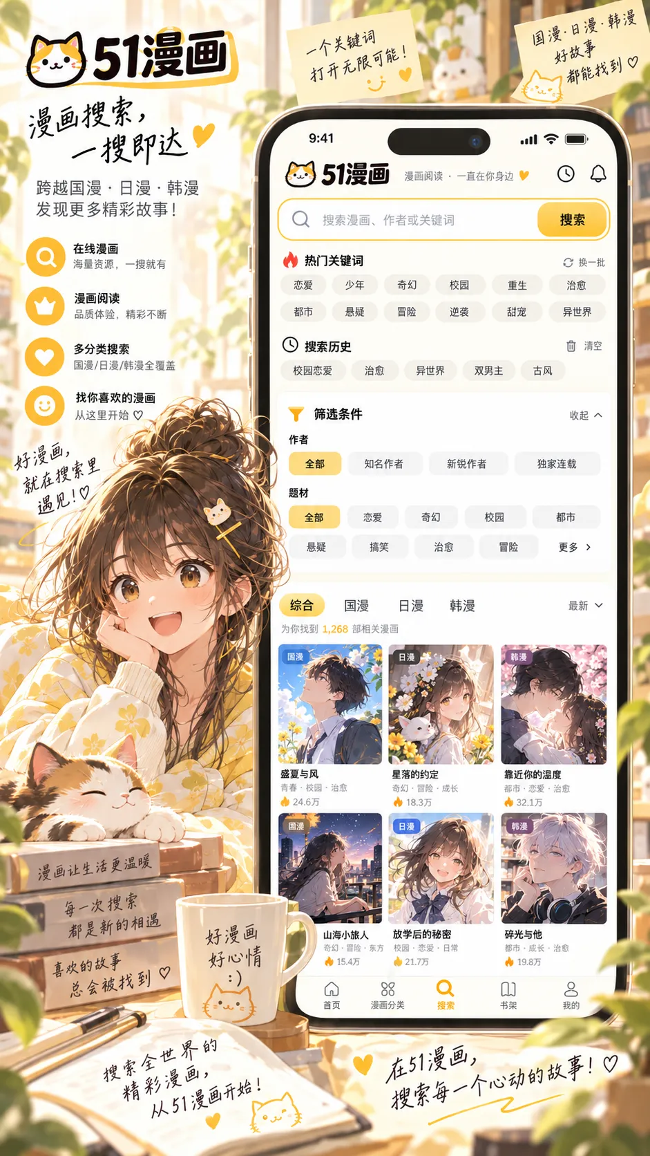 全站搜索界面预览