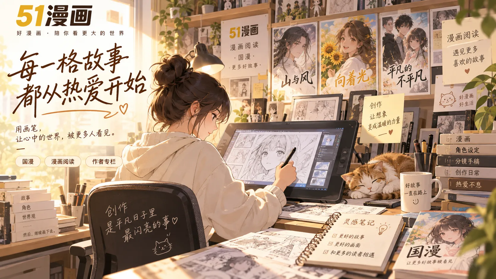 林屿漫画创作主题图
