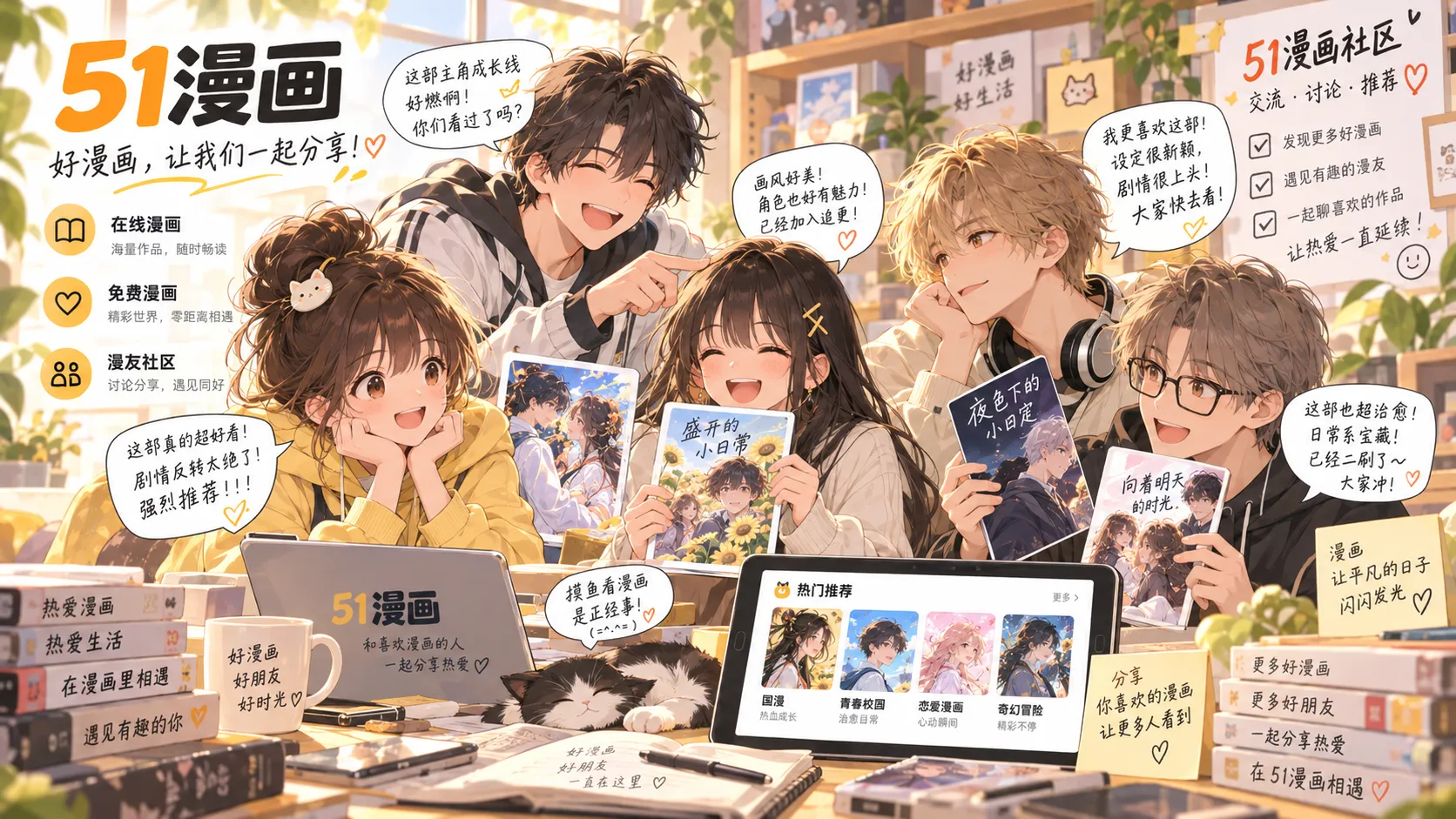 蓝色风筝短篇漫画封面